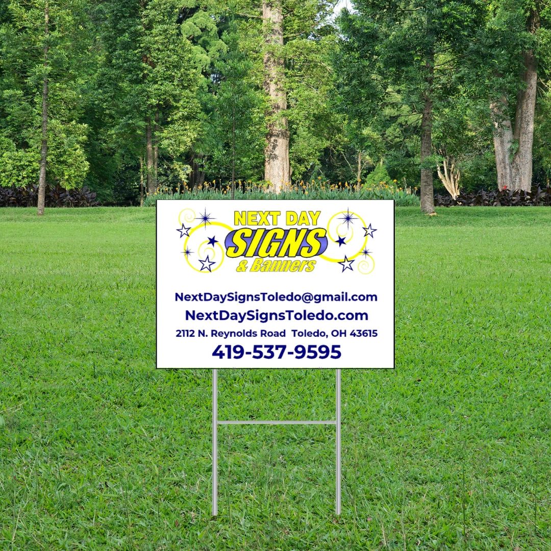 5 Pack 18x24 Double Sided Yard Signs