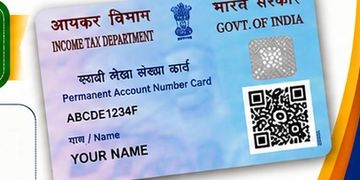 Sign about correction in PAN card.