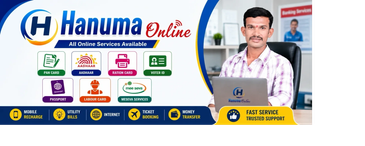Hanuma Online offers a variety of online services with fast support.