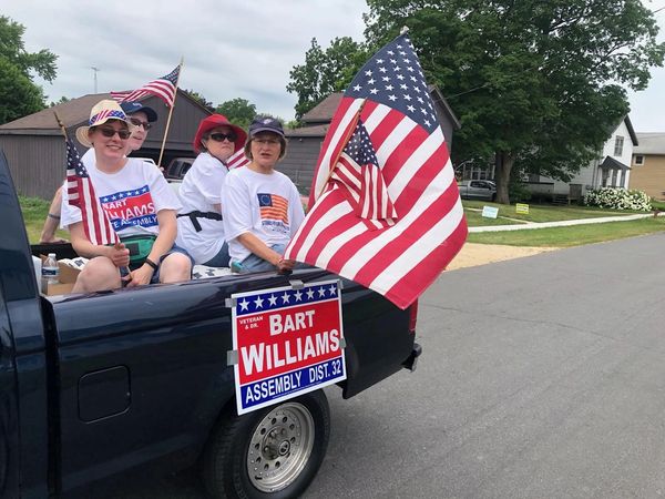 Thank you to all those who came out for & supported our July 4th parade participation in Sharon, WI!