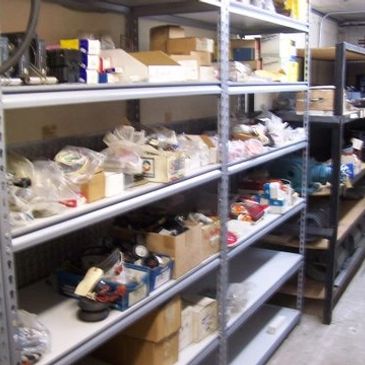Thousands of parts in stock when you need them!