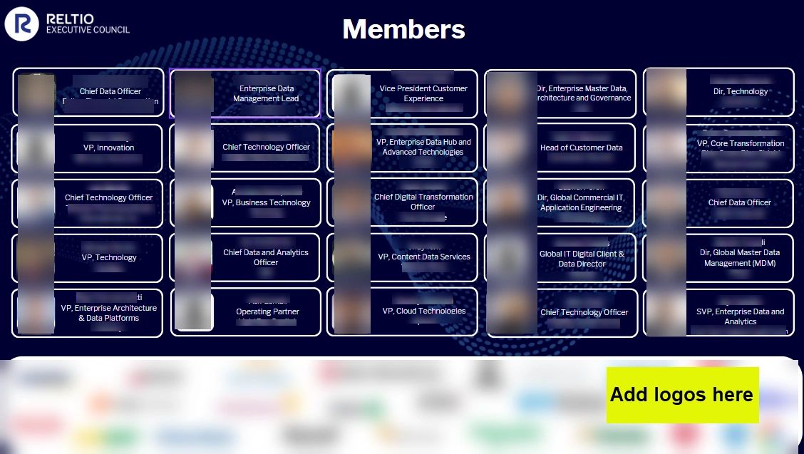 Create a Member Roster for your Customer Advisory Board to generate buzz Create a Member Roster for your Customer Advisory Board to generate buzz