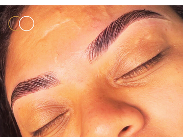 Brow shaping done by Allure 