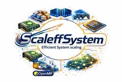 ScaleffSystem logo showcasing efficient system scaling with tech icons.