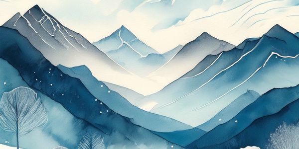 Mountains as a metaphor for creative copywriting stories we tell and how they define our experiencesd