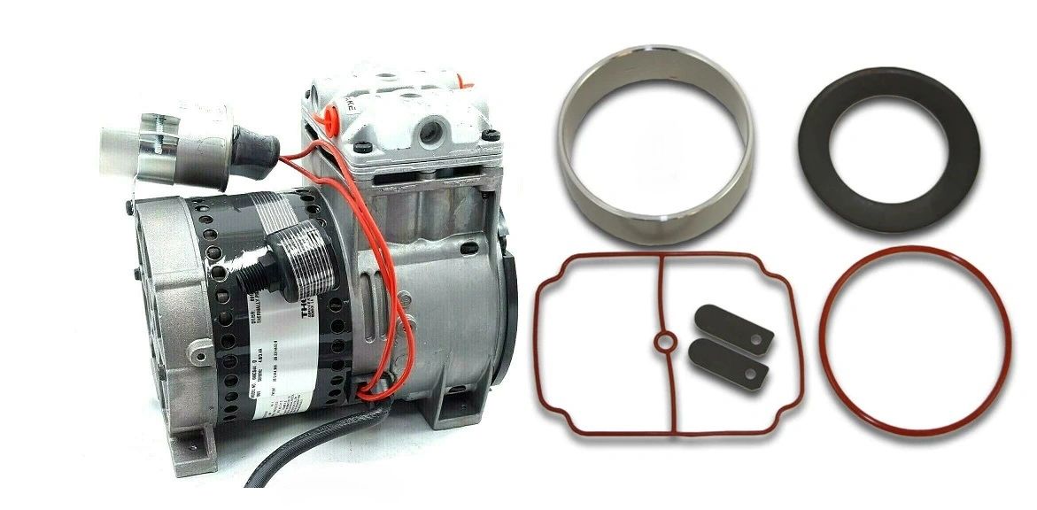 THOMAS AIR-PAC 1904 Rebuild Kit For T617HDN Compressor – Includes Cylinder Sleeve, Piston Cup, O-Rings
