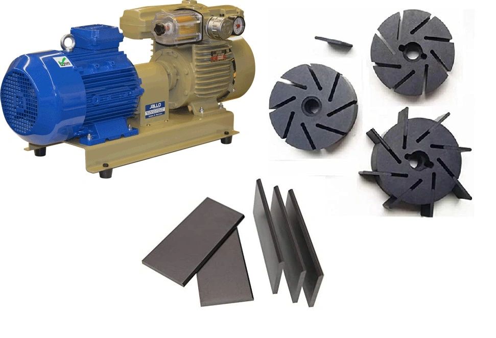 ORION 6 Pack Replacement Carbon Vanes for rotary vane vacuum pump ...