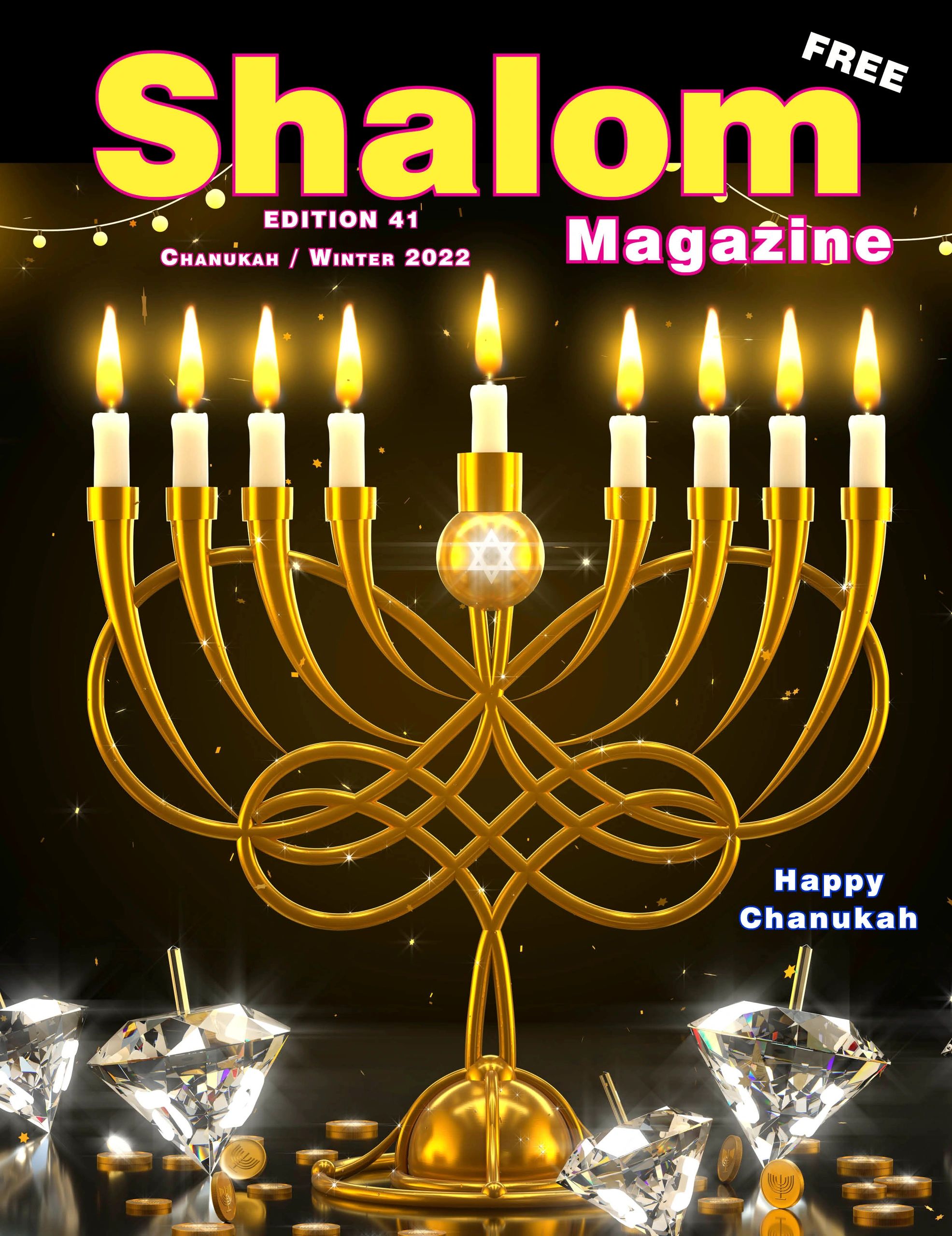Shalom Magazine - Colorful and Glossy Magazine for the Jewish ...