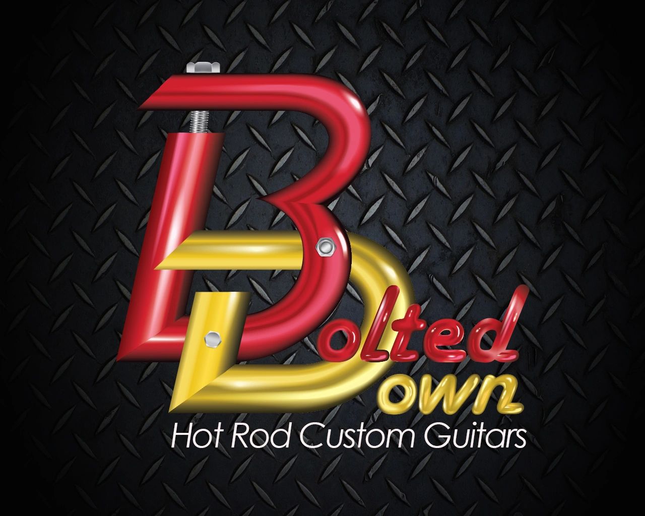 Bolted Down Hot Rod Custom Guitars one-off signatures professional 