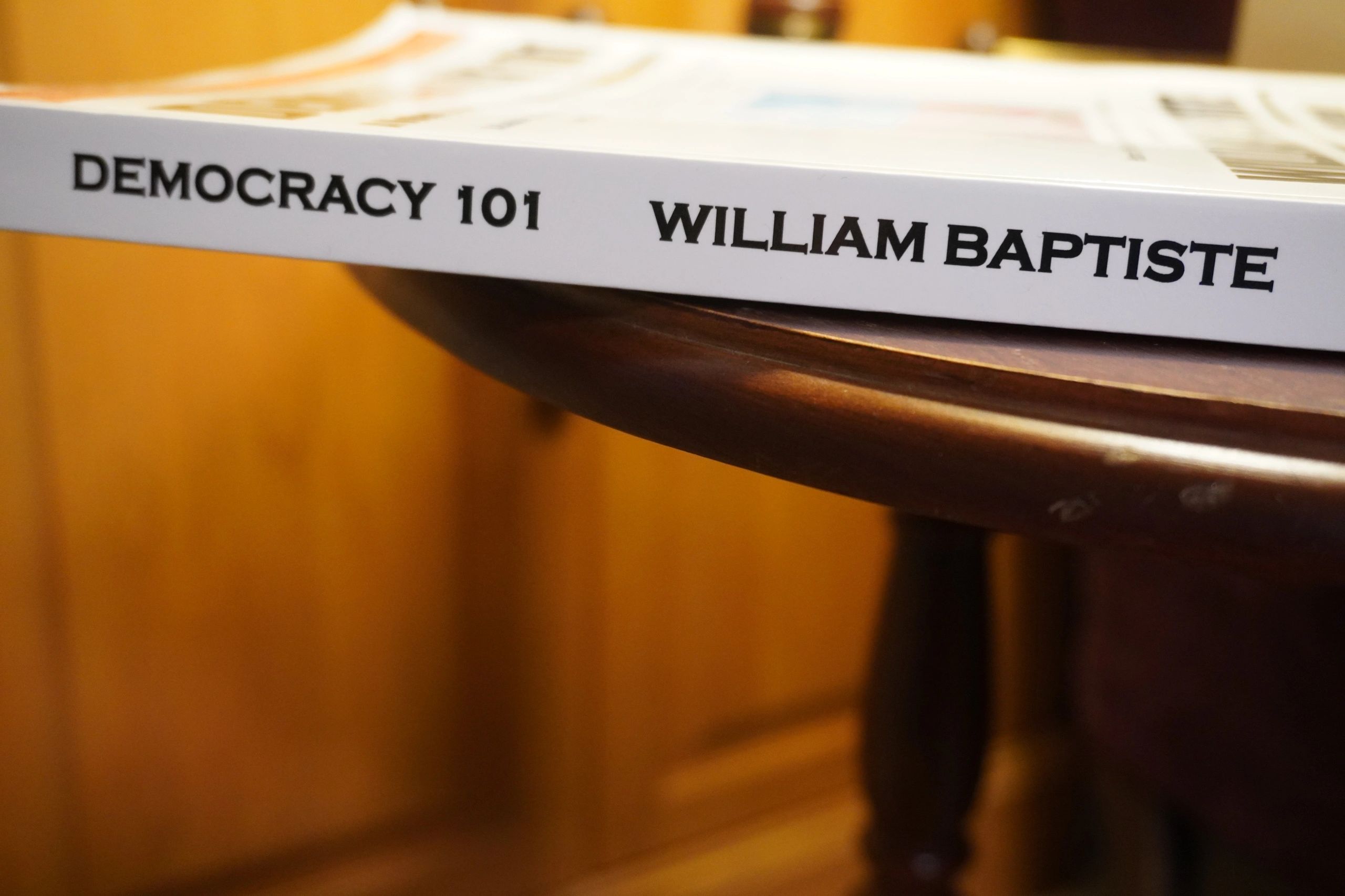 DEMOCRACY 101 Book by William Baptiste