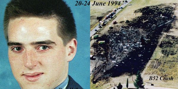 Rich Gill, Fairchild AFB, Melberg, B52 Crash, June 20-24 1994, mass shooting, Washington