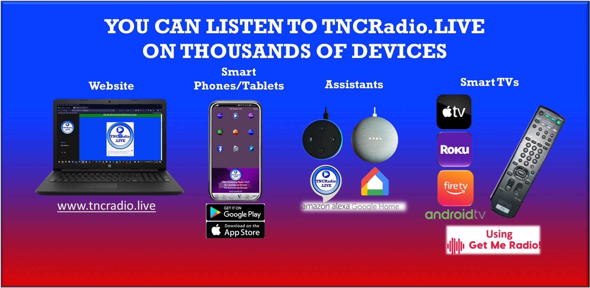TNCRadio.Live - Commercial Drivers, Truckers, Internet Radio, Streaming
