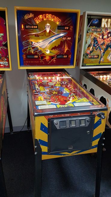 1979 BALLY "SUPERSONIC" PINBALL 