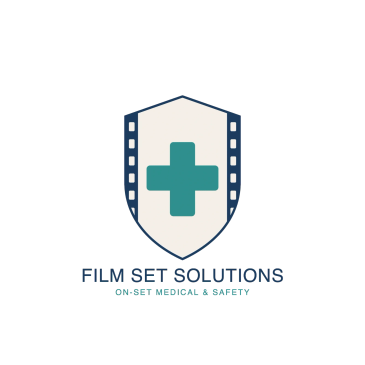 Logo for a medical and safety film set solutions company.