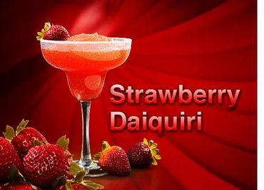 Cold Margaritas strawberry Saiquiri