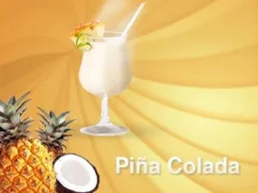 Refreshing Piña Colada banner