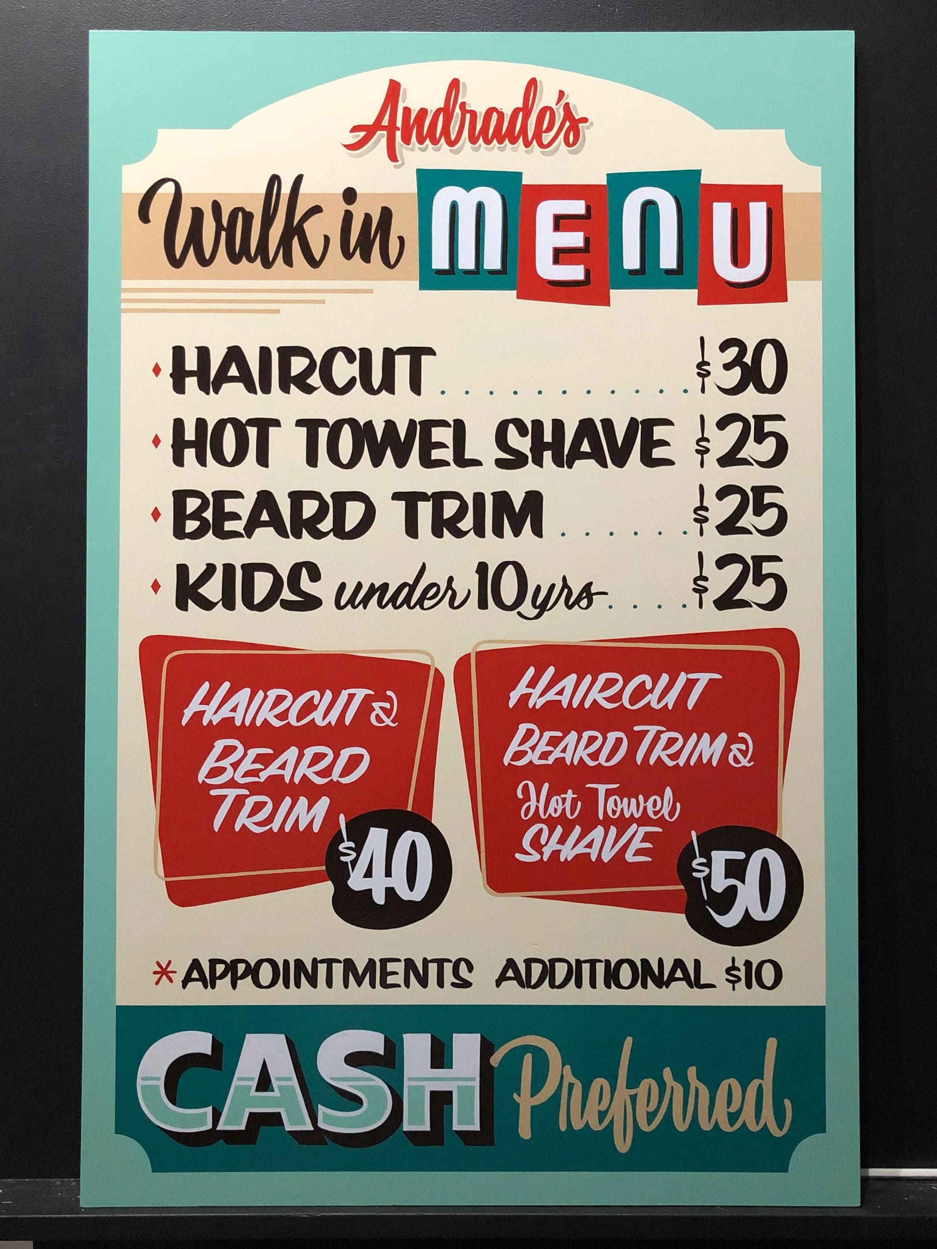 Andrade’s Barbershop In Garden Grove