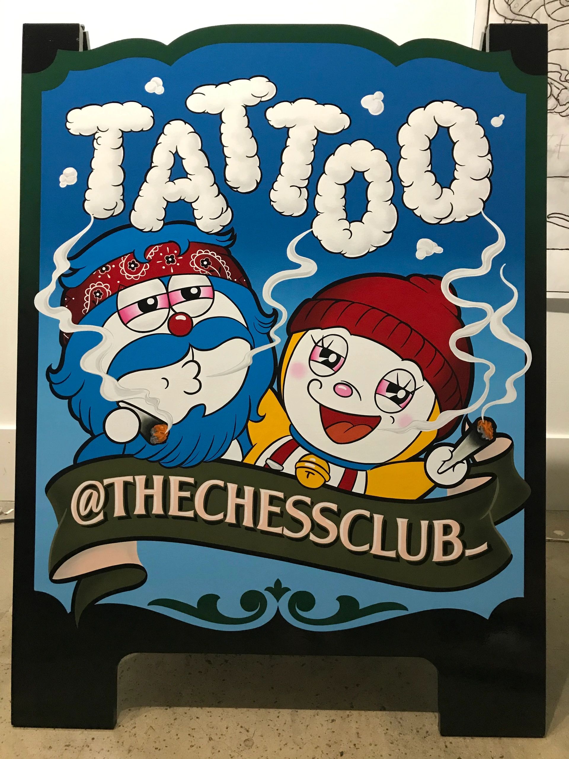 Chess Club Tattoo In Upland