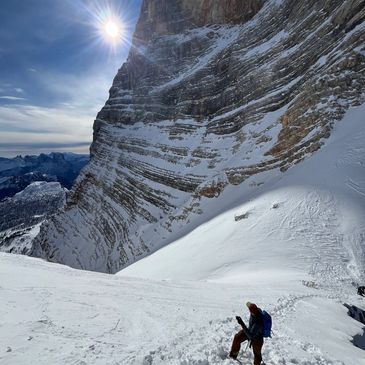 Scialpinismo sul Pelmo