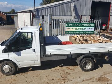 Ready To Burn firewood delivered loose, full or half load at D Wilson Timber