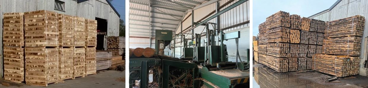 Dunnage, sawmill, loading timbers, sawn timbers, timber bearers, sheep hurdles, DSM Timber Limited