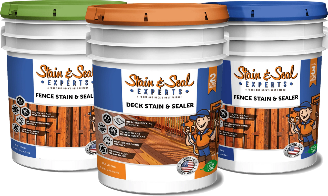 EXPERT Stain & Seal  Semi-Solid Fence, Deck and Wood Stain