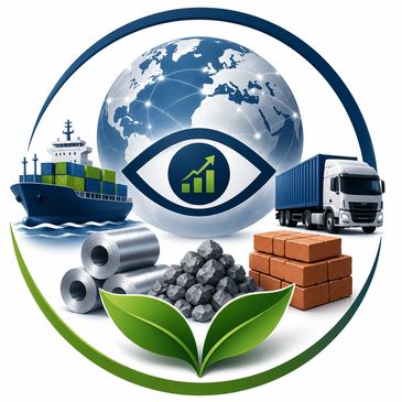 Global trade and sustainable growth concept.