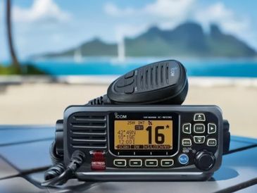 Icom VHF DSC marine transceiver