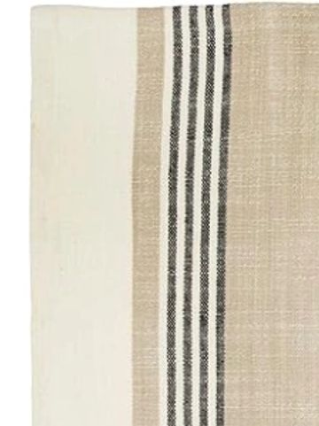 Kitchen Towels 
Tan and stripped cotton
Apartment 
Kitchen Essentials 