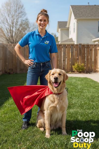 Our Poop Scoop Duty Team proudly serving Florence, SC. Keeping yards clean, safe, and pet friendly.