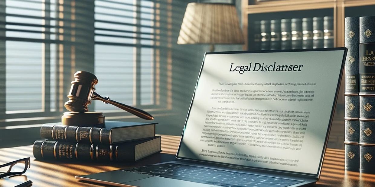 Legal disclaimer 