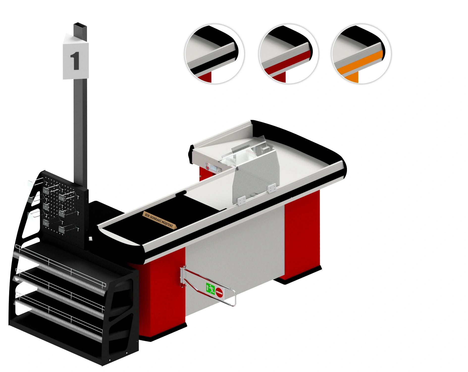 checkout counters from turkey, market kassa, supermarket accessories, market needs, supermarket cash