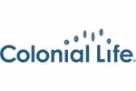 Colonial Life logo with stylized dots above.
