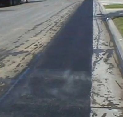 ASPHALT TRENCH PAVING