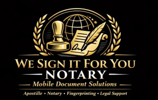 We Sign It For You Notary and Fingerprinting