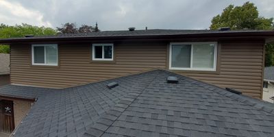 Residential homes in Scarborough with exterior siding upgrades