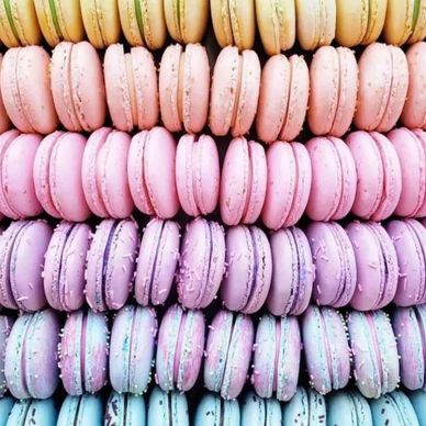 Assorted macarons