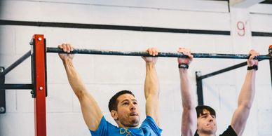 Gymnastics in a crossfit class