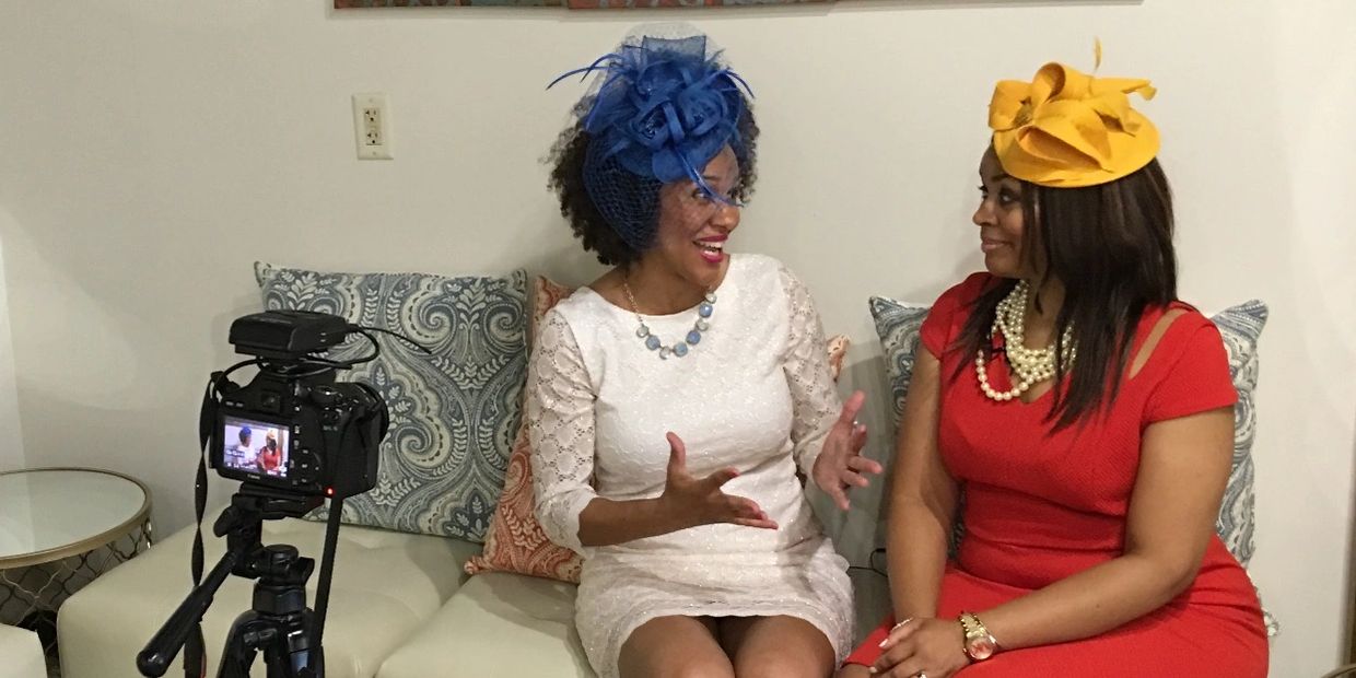 Yvonne Sims speaking at an event 