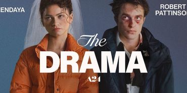 Drama poster featuring Zendaya and Robert Pattinson.