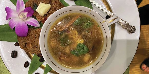 Vanilla Kona coffee Posole Verde 