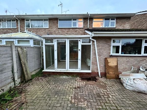 Conservatory removed and replaced with a modern extension