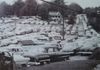 Just how did they fit all those big cars in there??  Photo credit: Tony's Pizza