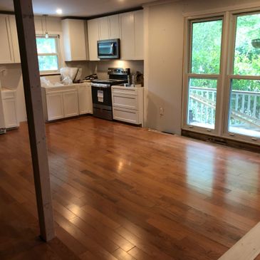 inside a newly finished custom-build detached accessory dwelling unit