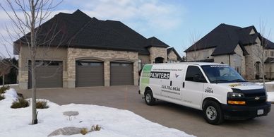 UBERPAINTERS van in Komoka, Ontario