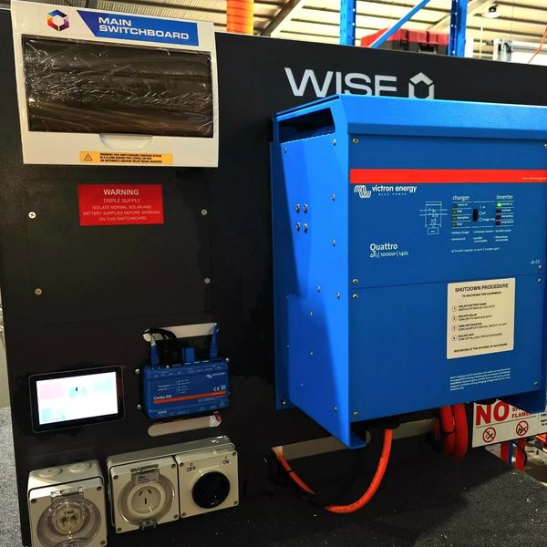 Wall mounted power system