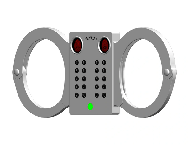 Eyes: the first Keyless Biometric GPS tracked Handcuff
