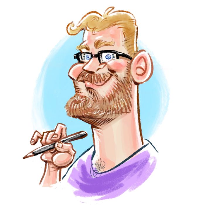 Self-caricature