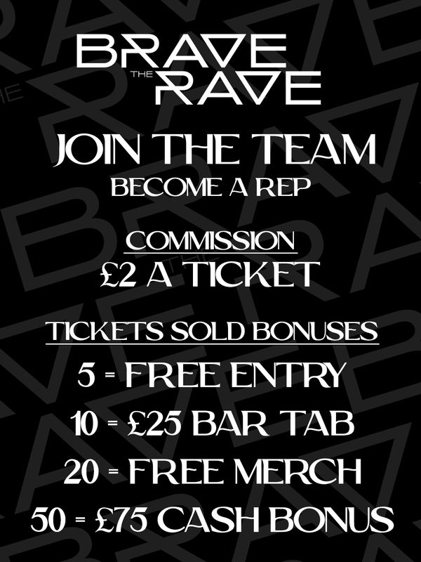 Become a rep for Brave the Rave