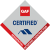 GAF  certified roofing installation warranty